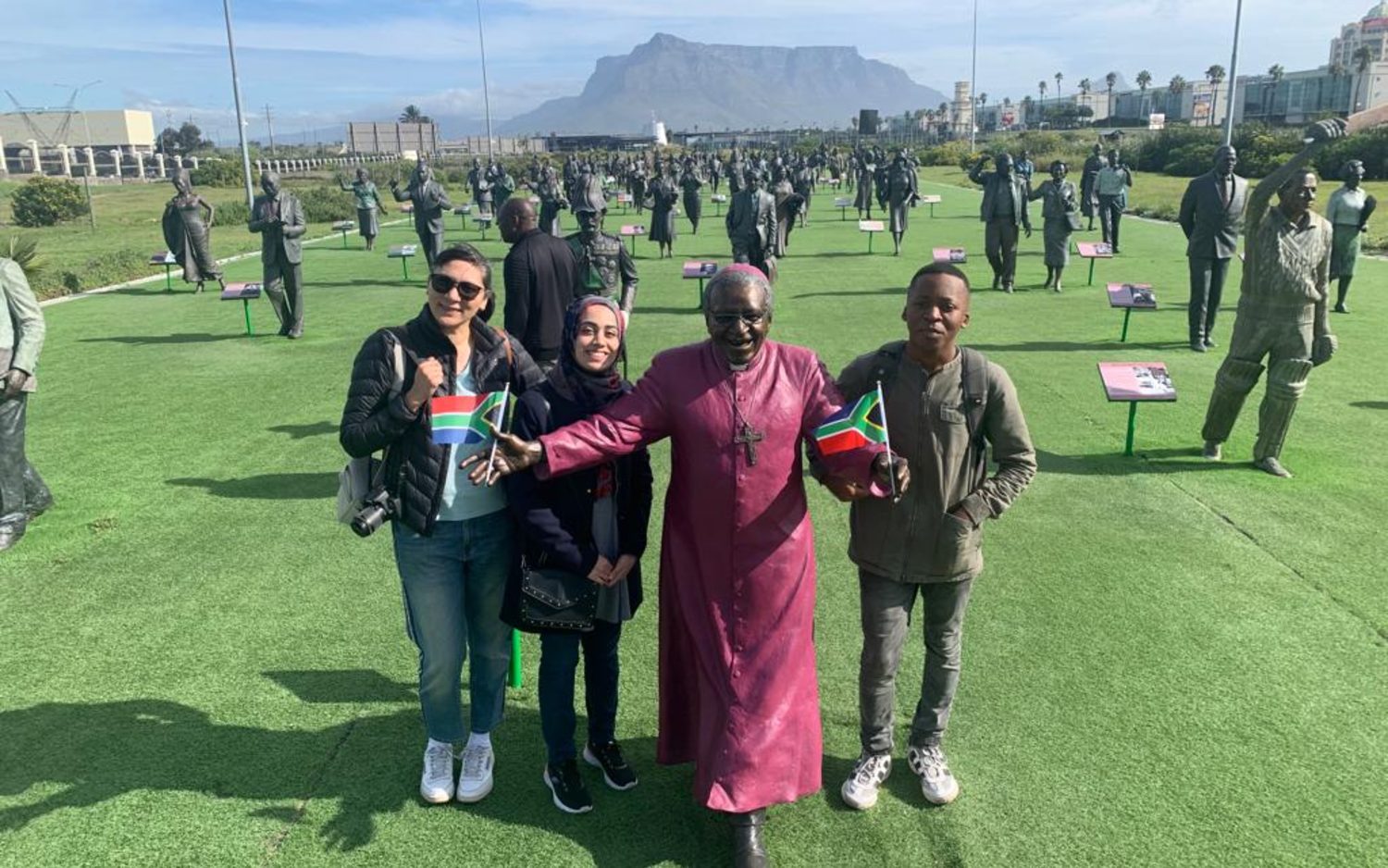 Colleagues at the Freedom Day outing in Cape Town