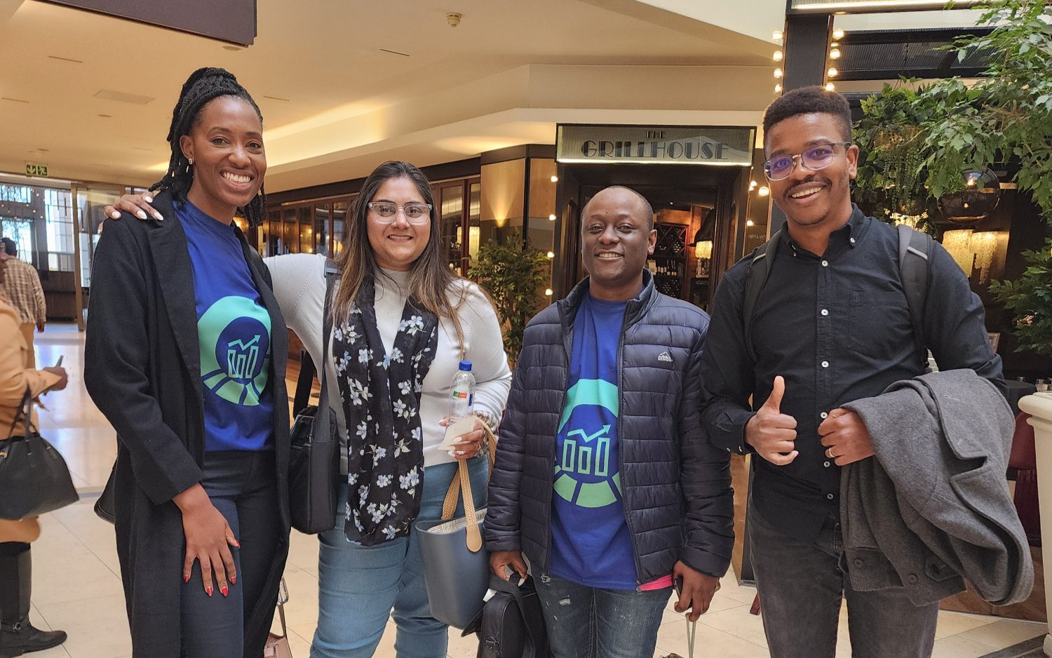 Colleagues on an ImpactBoard outreach visit